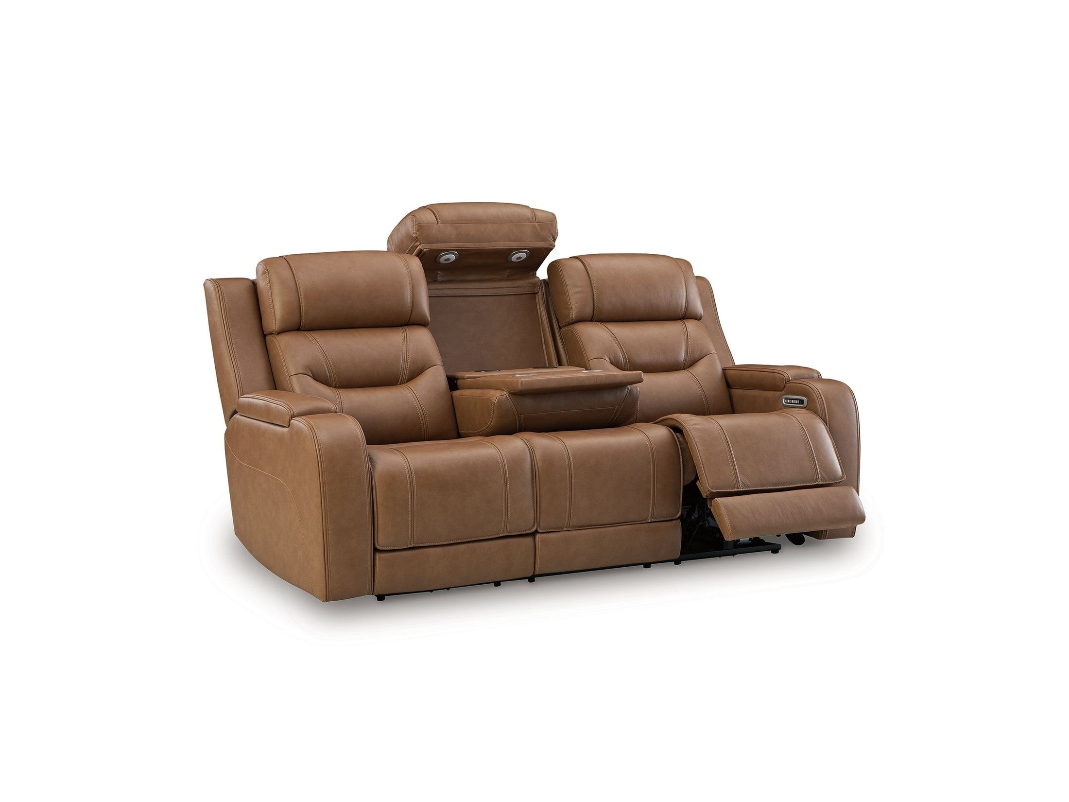 Knightington - Power Reclining Sofa With Audio Seating