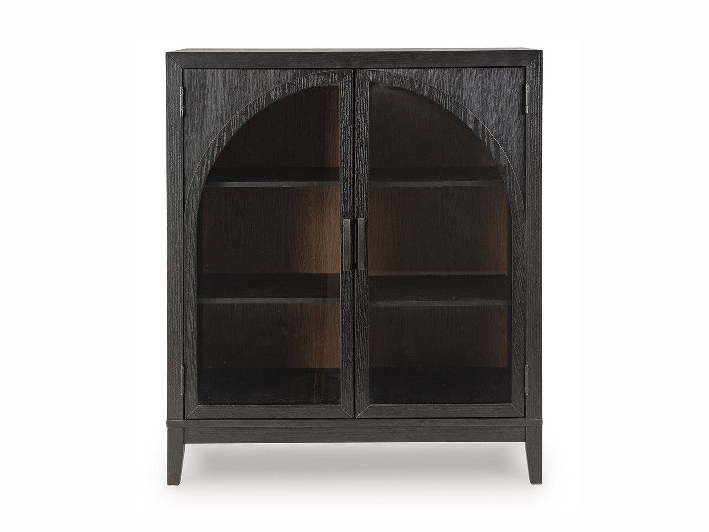 Armenleigh - Bar Cabinet - Black / Brown