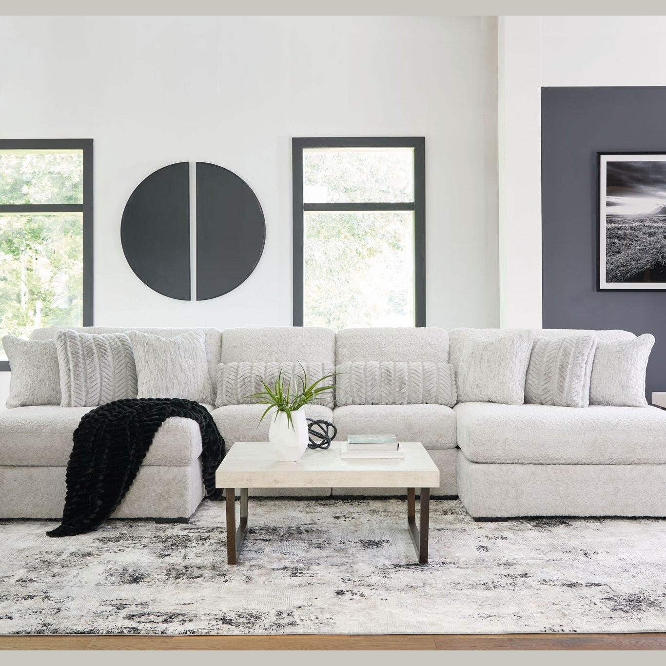 Cuddle Plush Sectional
