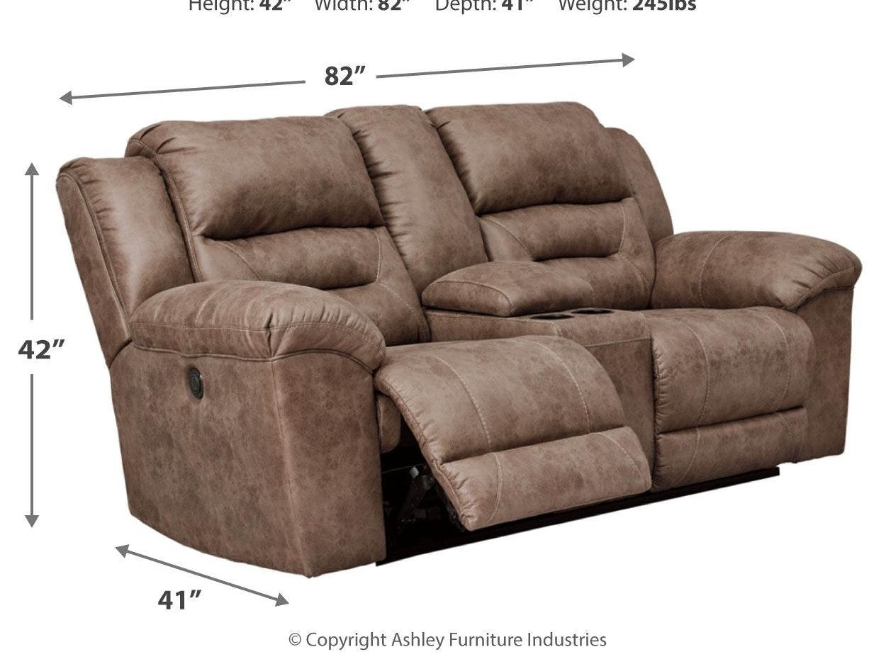 Stoneland - Power Reclining Loveseat