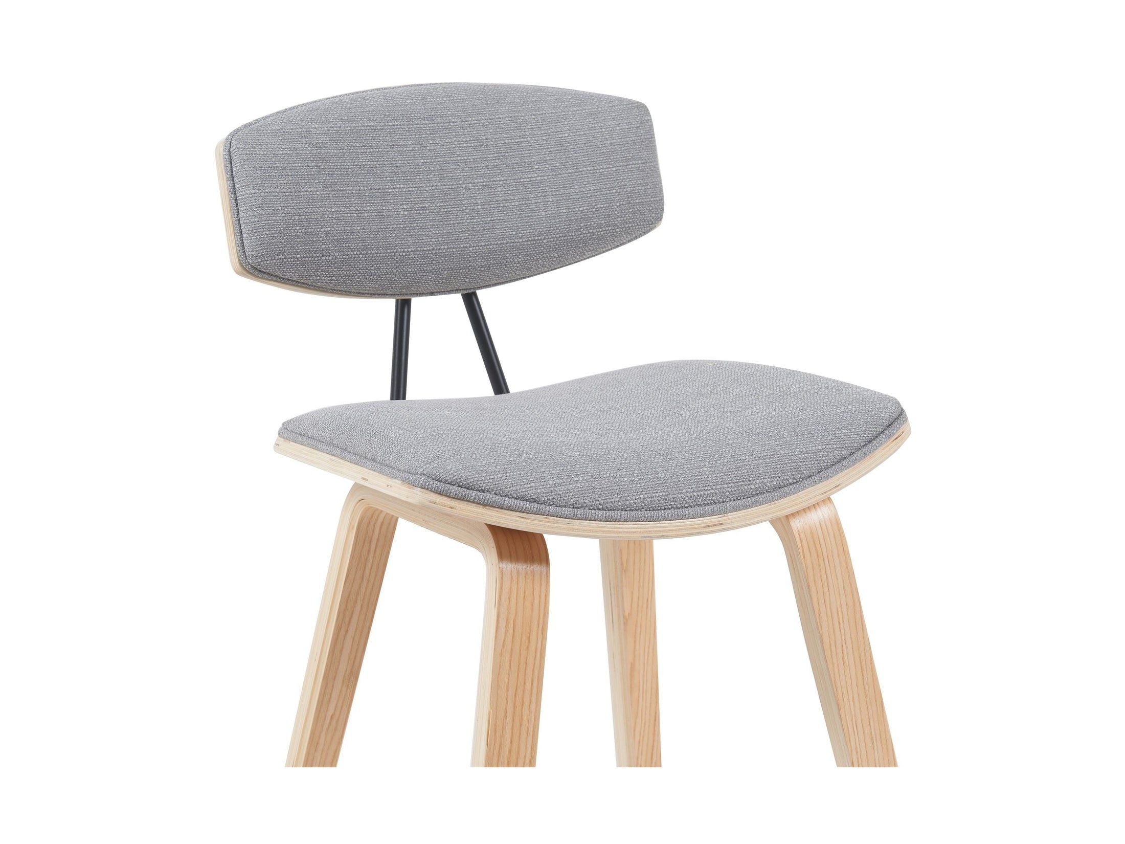 Fox - Swivel Bar Height Stool - Light Brown