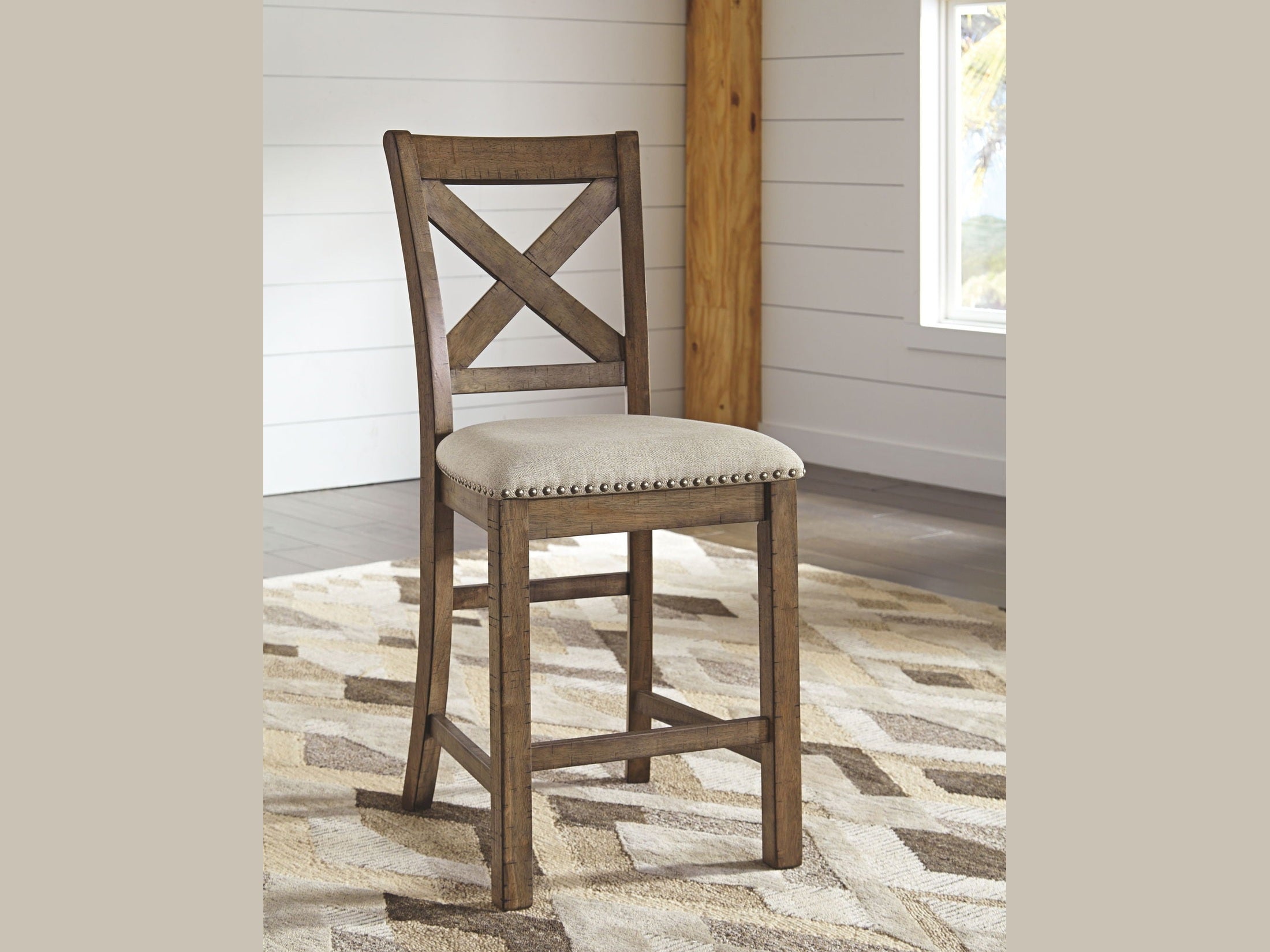Moriville - Rectangular Dining Table Set - Counter Height
