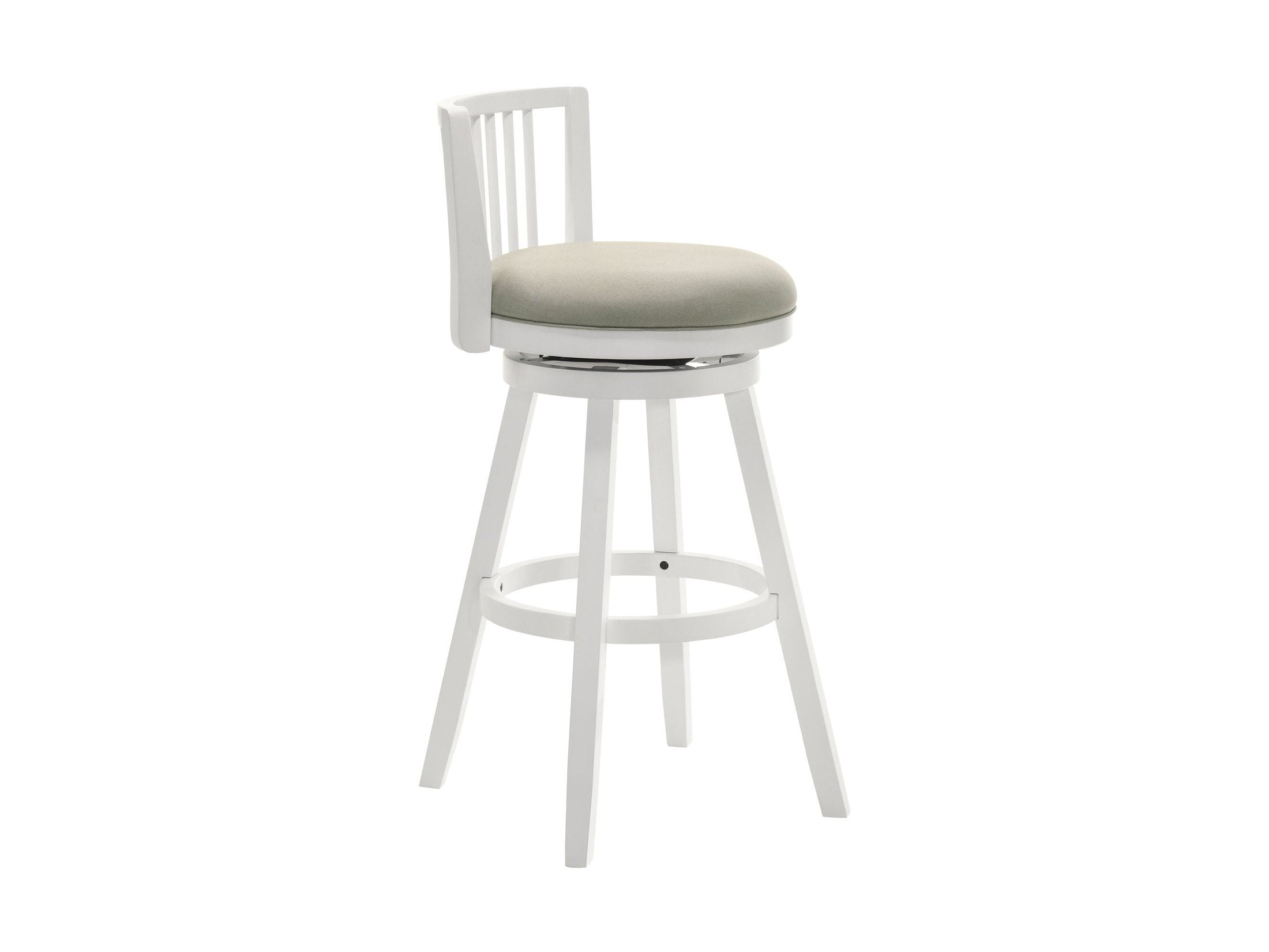 Harper - 26" Amber Glow Counter Height Rubberwood Swivel Barstool