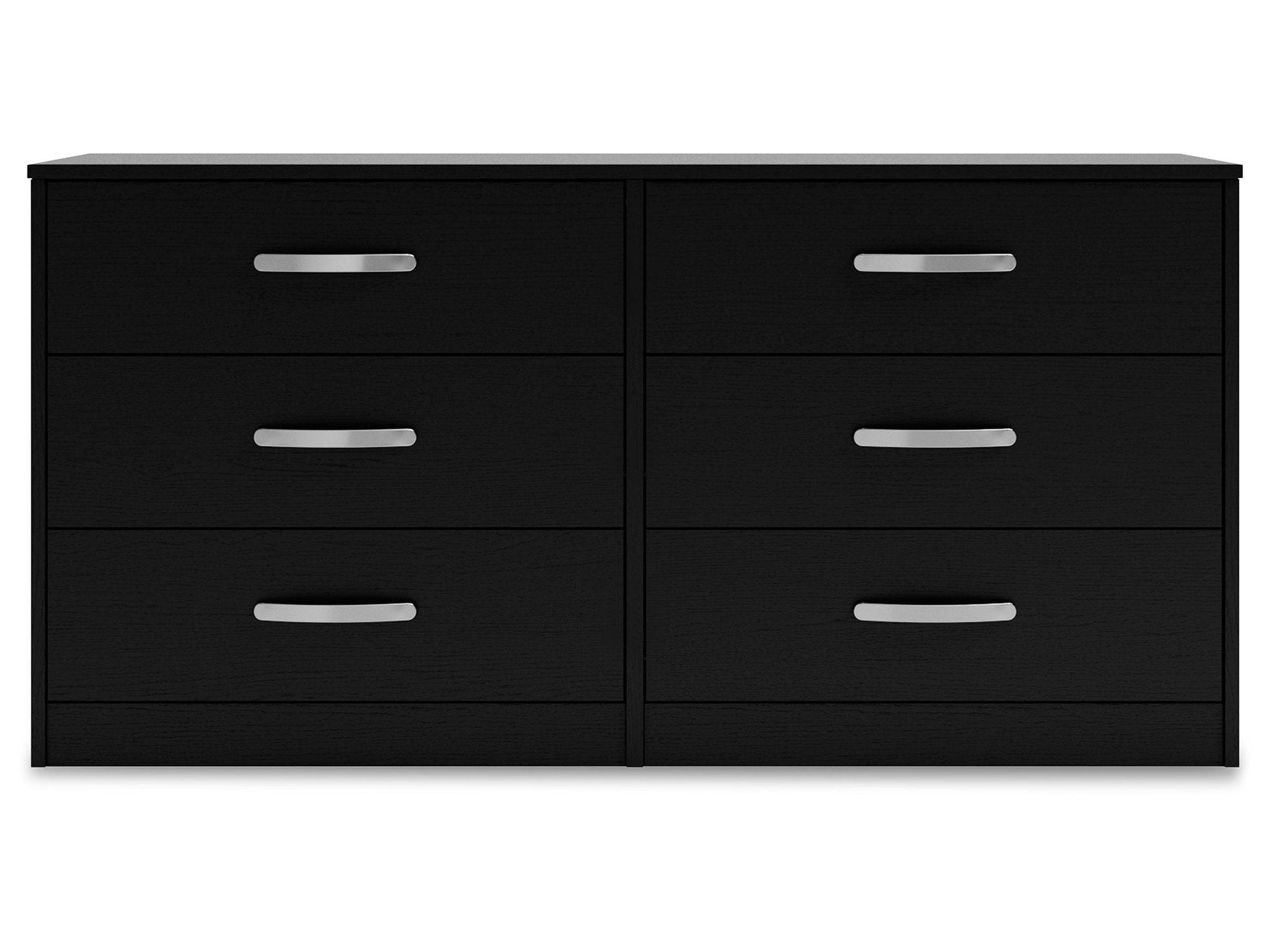 Finch - Six Drawer Dresser - 29'' Height - Black