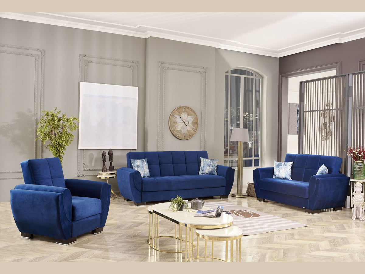 Ottomanson Armada Air - Upholstered Convertible Sofabed With Storage - Microfiber