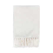 Aria - 50" x 70" Boucle Throw - Ivory