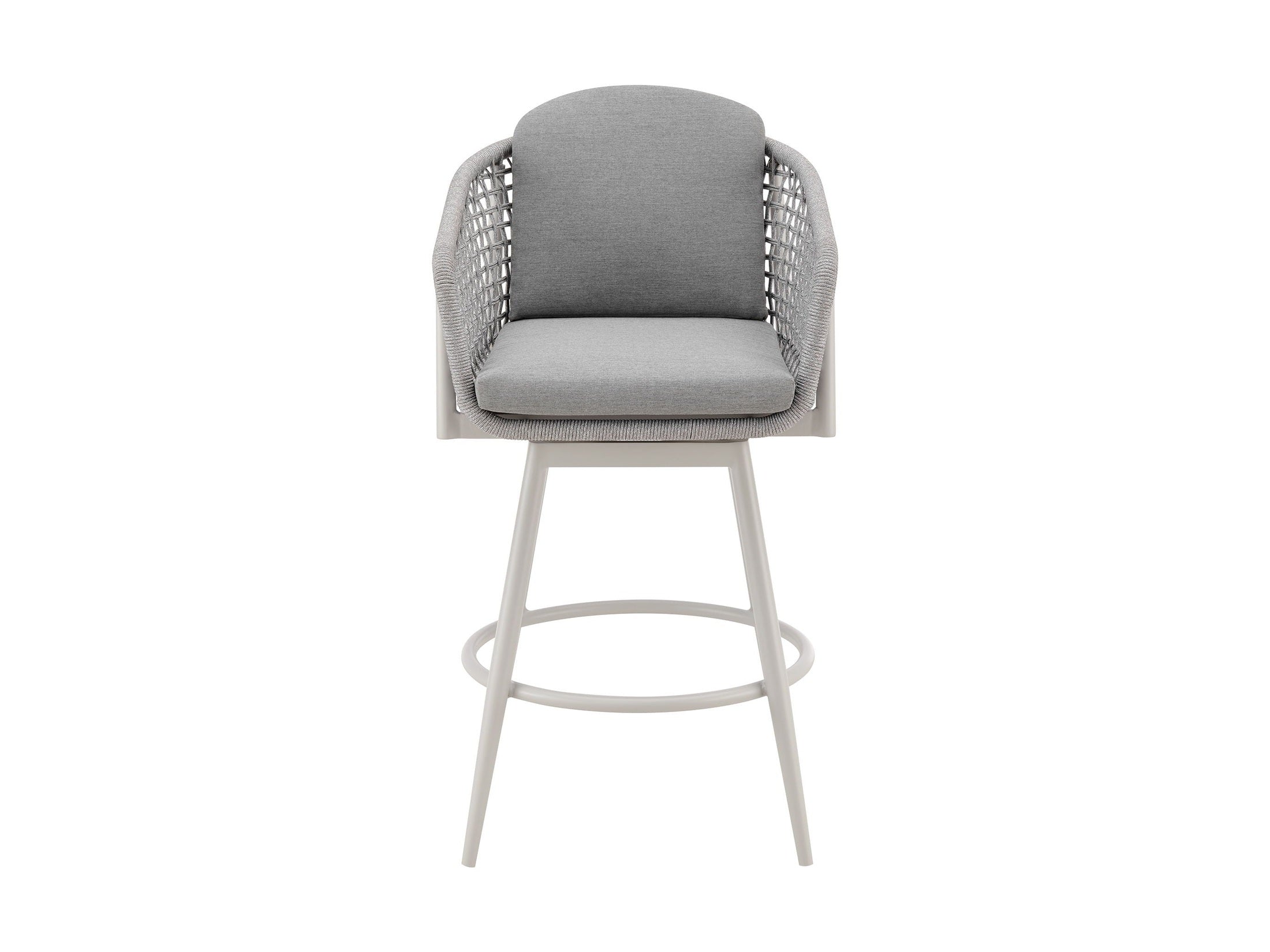 Rhodes - Outdoor Patio Swivel Counter Stool Set