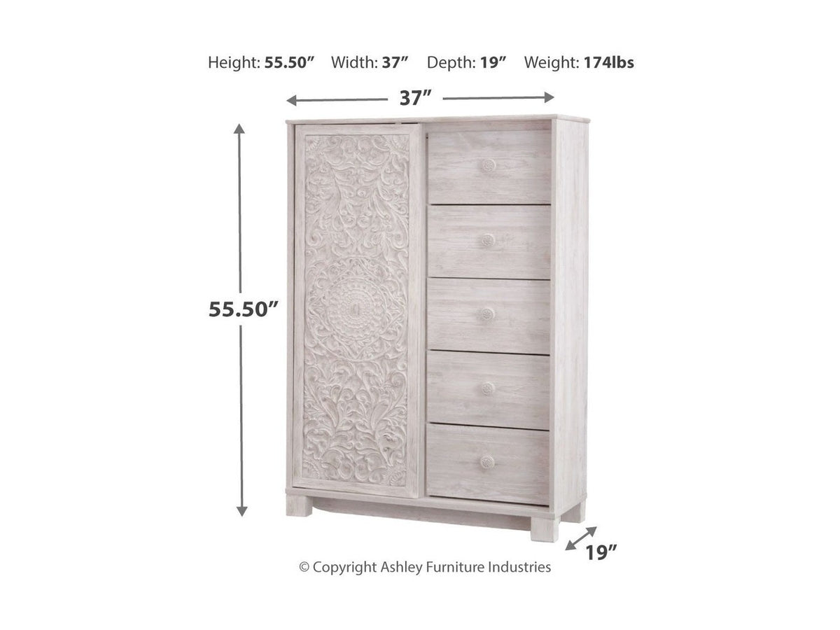 Paxberry - Dressing Chest - Whitewash