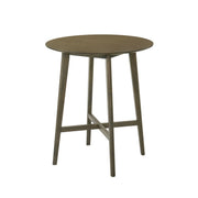 Allin - 31.5" Wood Top Pub Table - Night Wenge