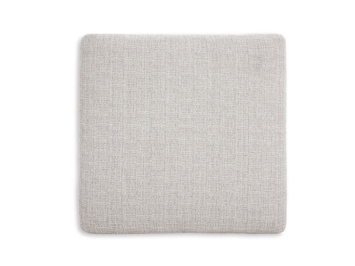 Koralynn - Oversized Accent Ottoman - Stone