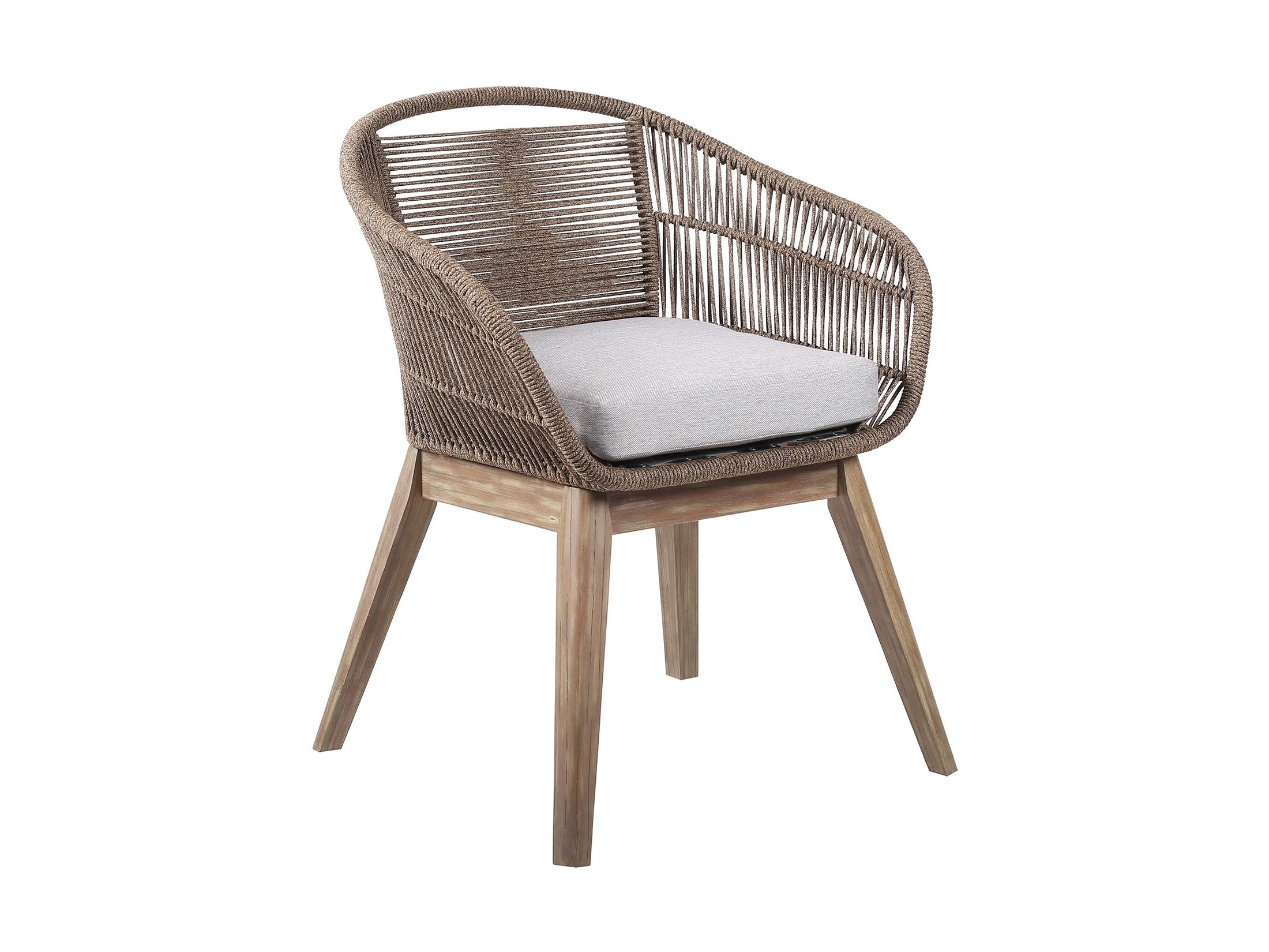 Tutti Frutti - Indoor / Outdoor Dining Chair - Light Eucalyptus / Latte