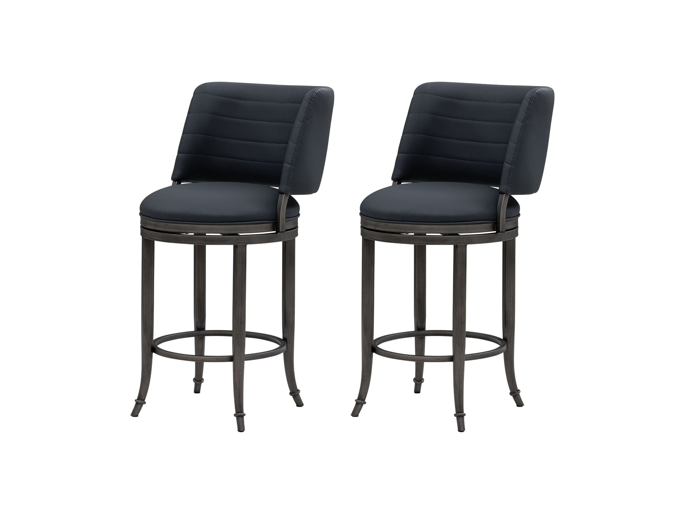 Torres - Upholstered Swivel Counter Height Barstool