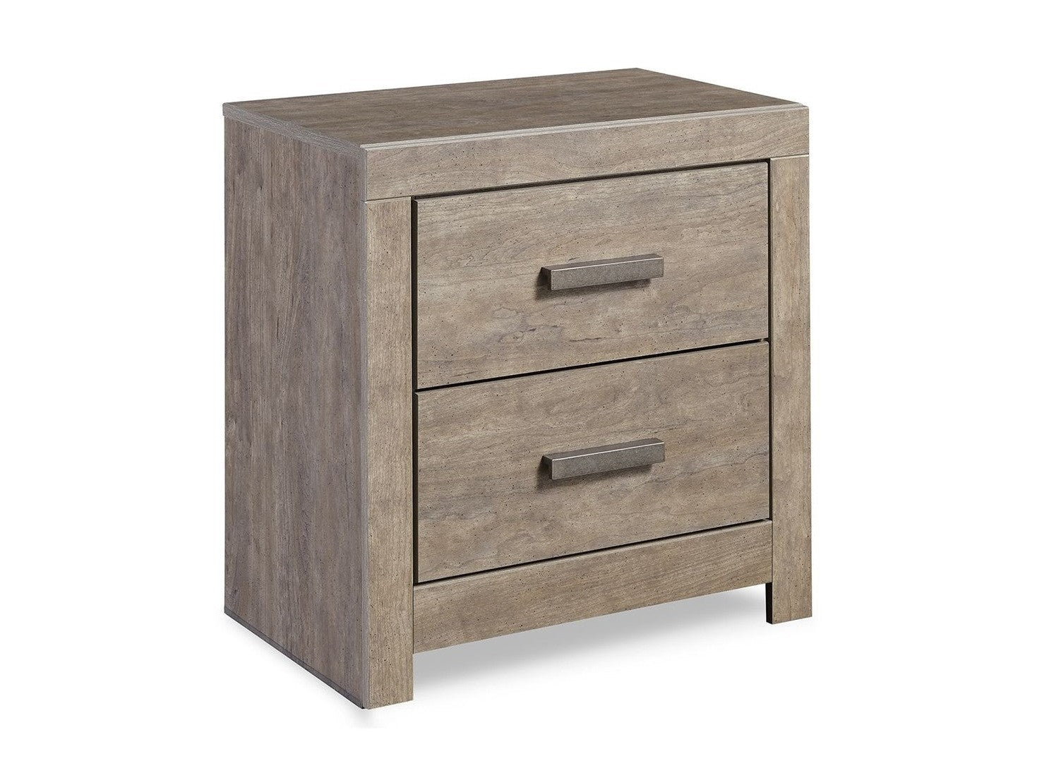 Culverbach - Two Drawer Night Stand - Gray