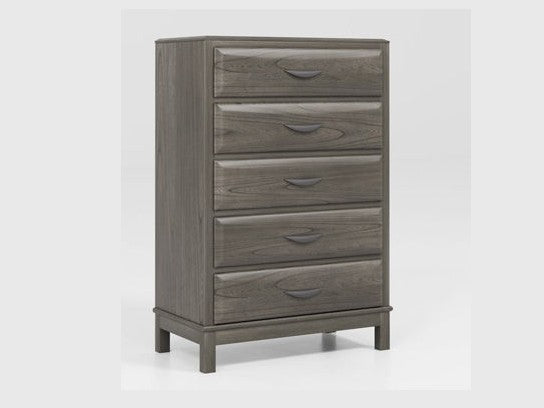 Mazing - Five Drawer Chest - Gray