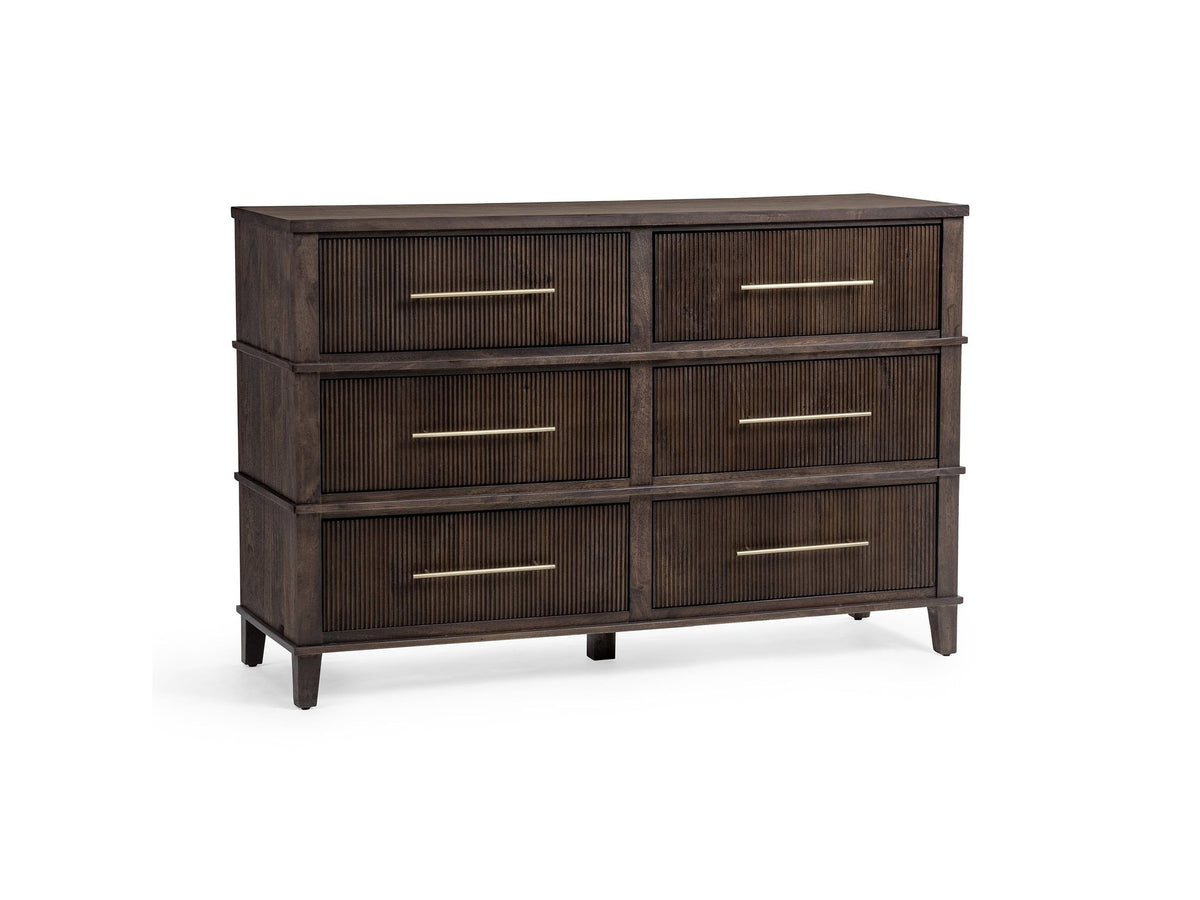 Westlake - 6 Drawers Dresser - Kona Brown