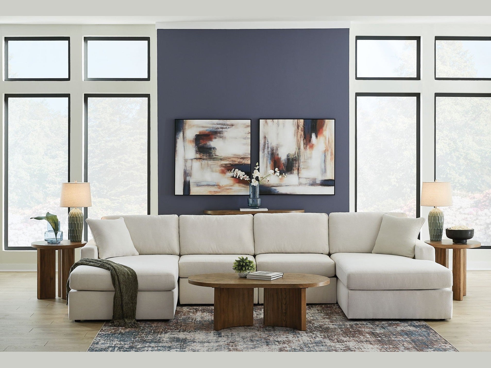 Modmax - Sectional - Oyster
