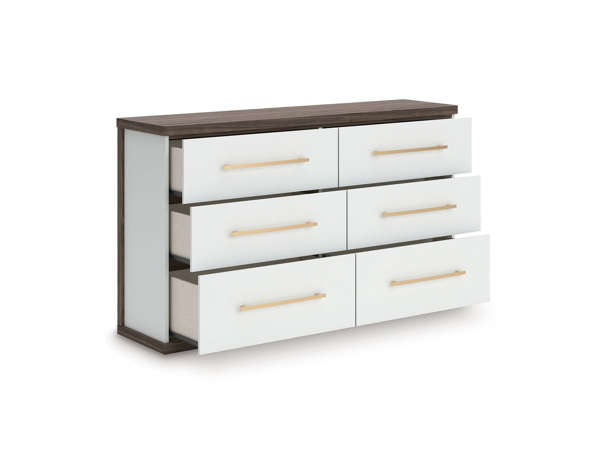 Kendanport - Six Drawer Dresser