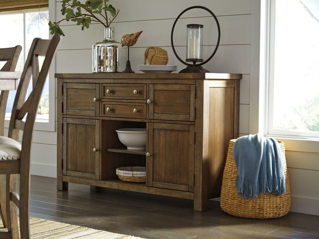 Moriville - Rectangular Dining Table Set - Counter Height