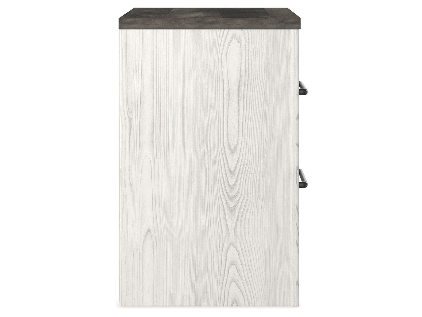 Gerridan - Two Drawer Night Stand - White / Gray