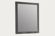 Delhi rectangular mirror with a dark frame on a white background