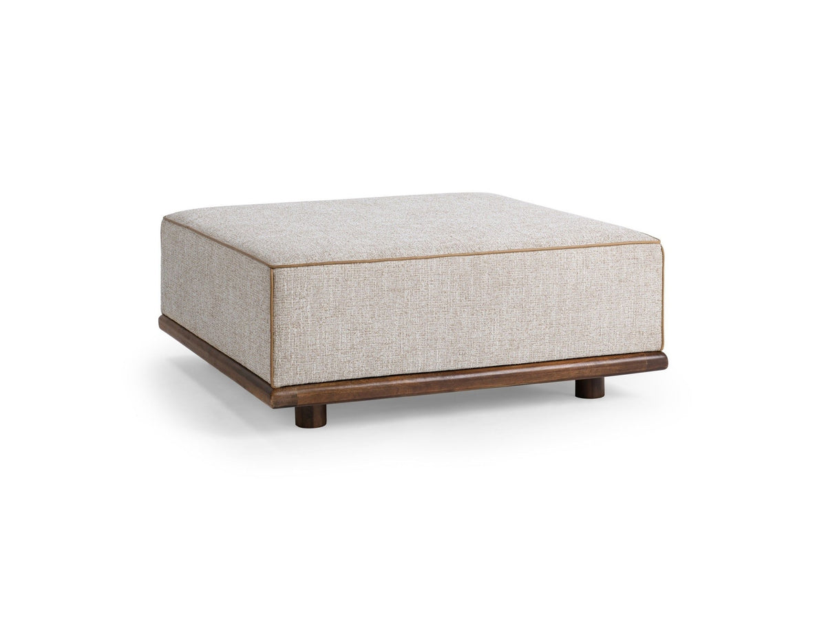 Ellerie - Square Ottoman - Latte