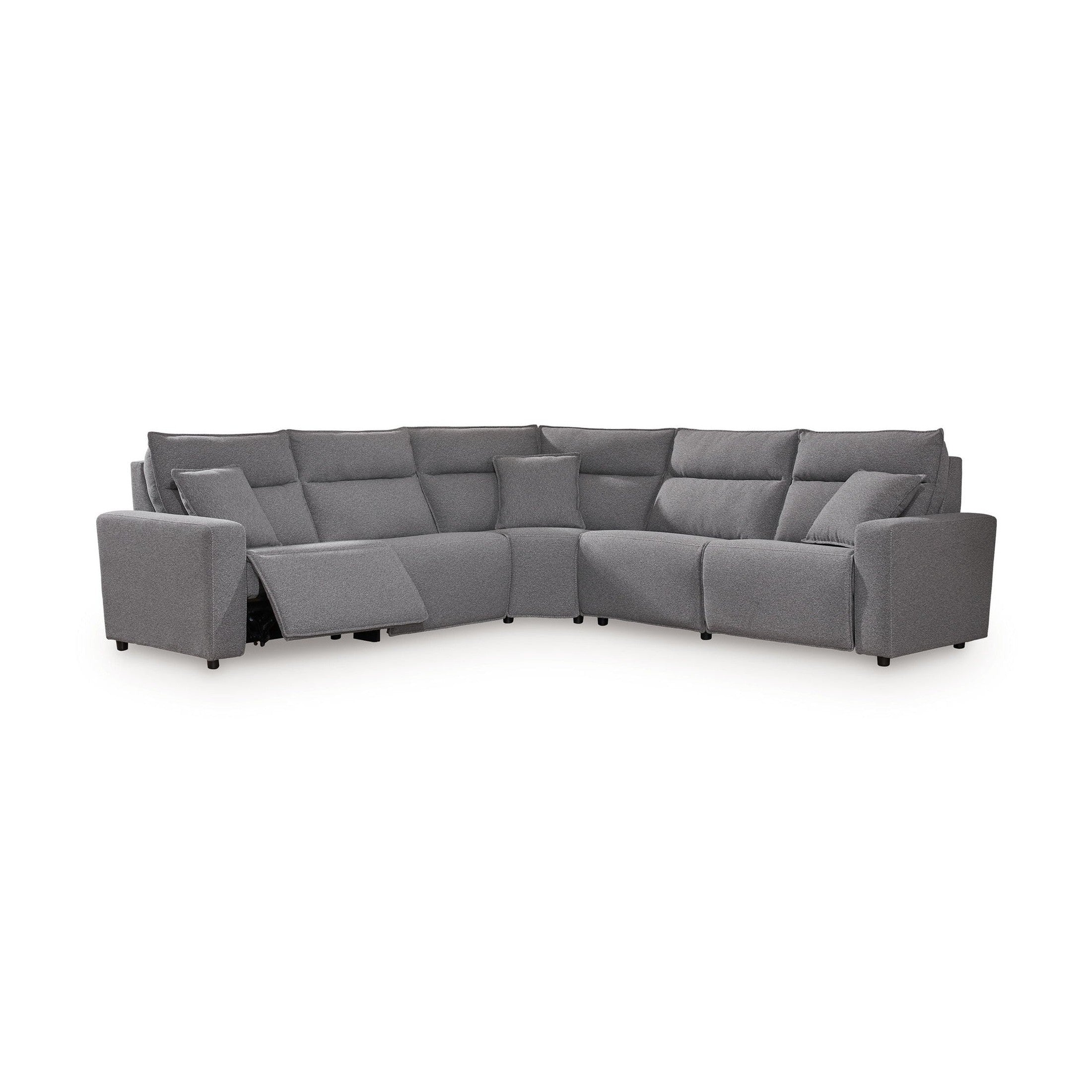 Modmax II - Reclining Sectional - Salt And Pepper