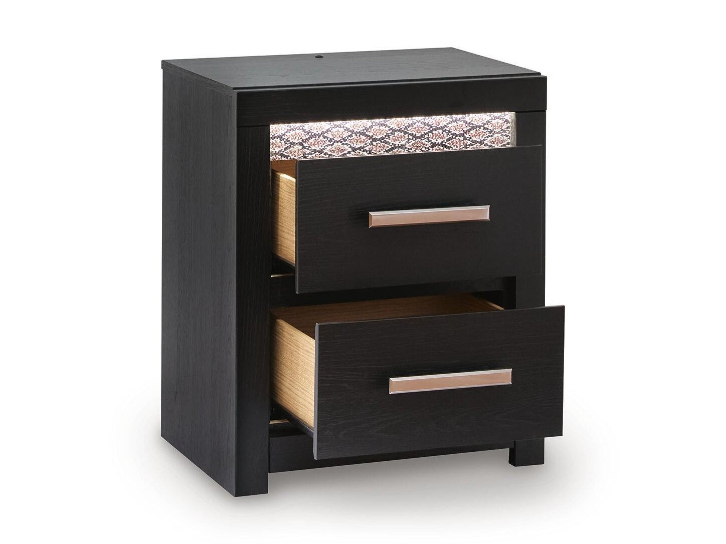 Brizmore - Two Drawer Night Stand - Black