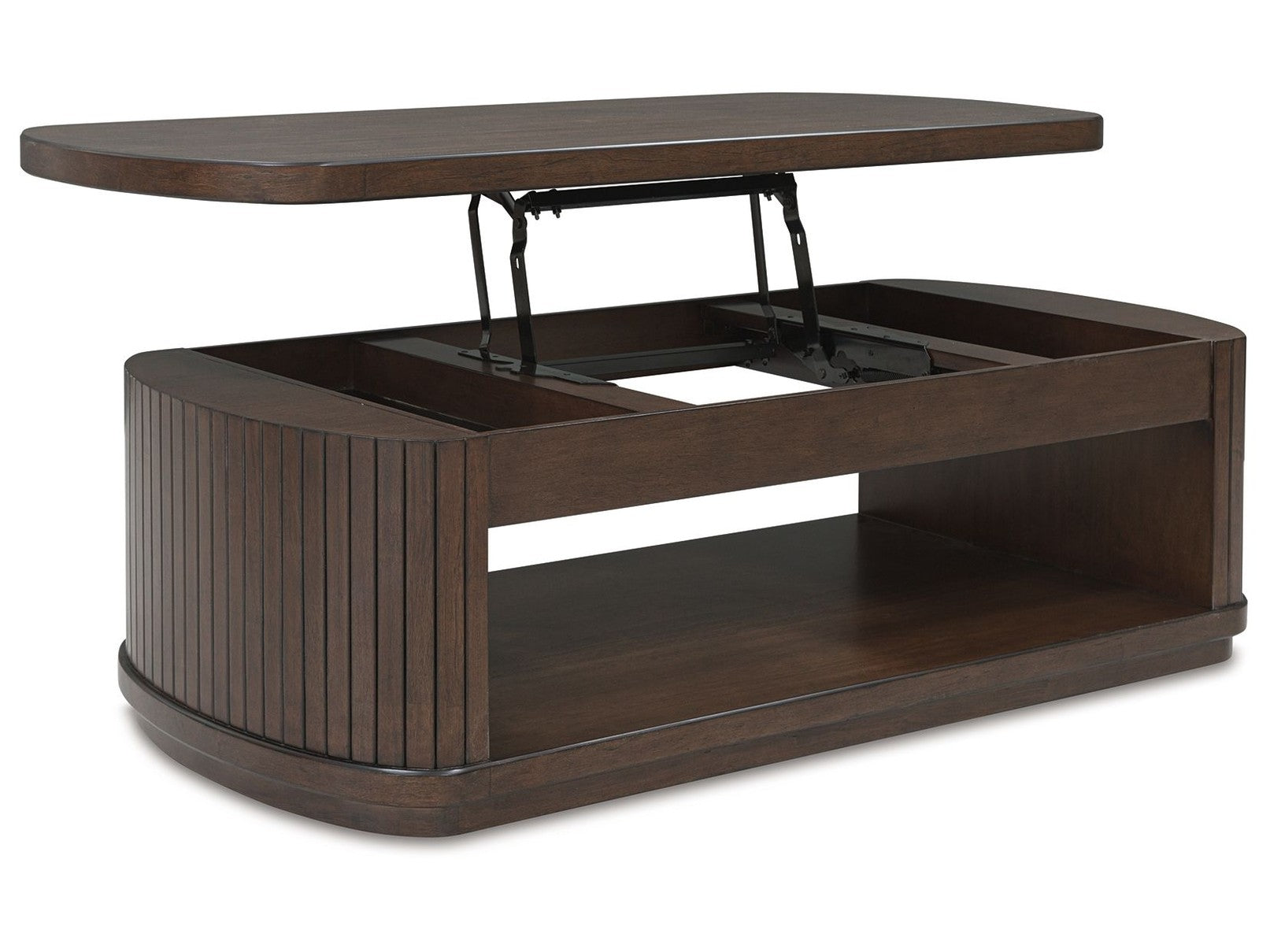 Korestone - Lift Top Cocktail Table - Dark Brown