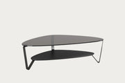 Dino 1363 coffee table in ebonized ash finish