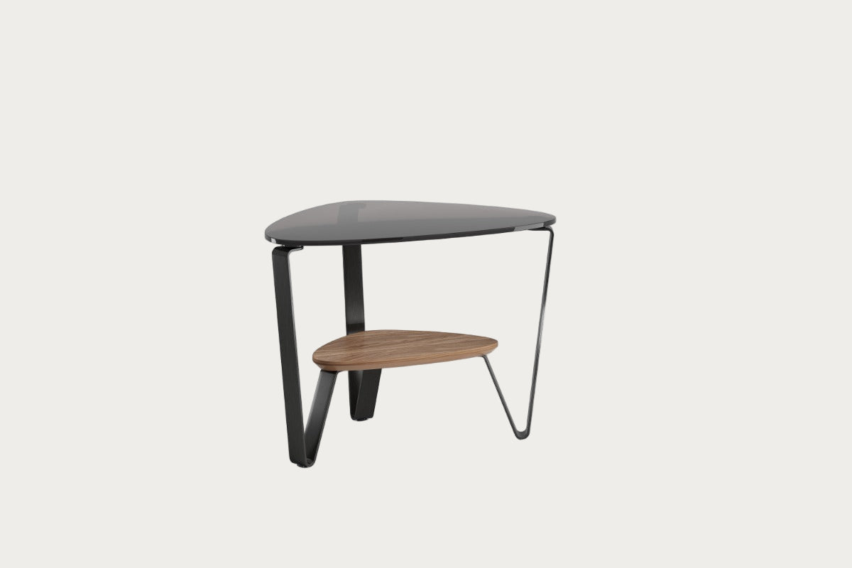 Dino 1367 end table in Natural Walnut finish