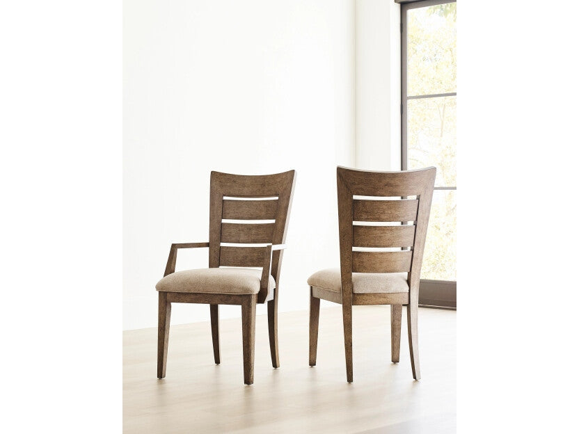 American Drew Skyline Ladder Back Arm Chair