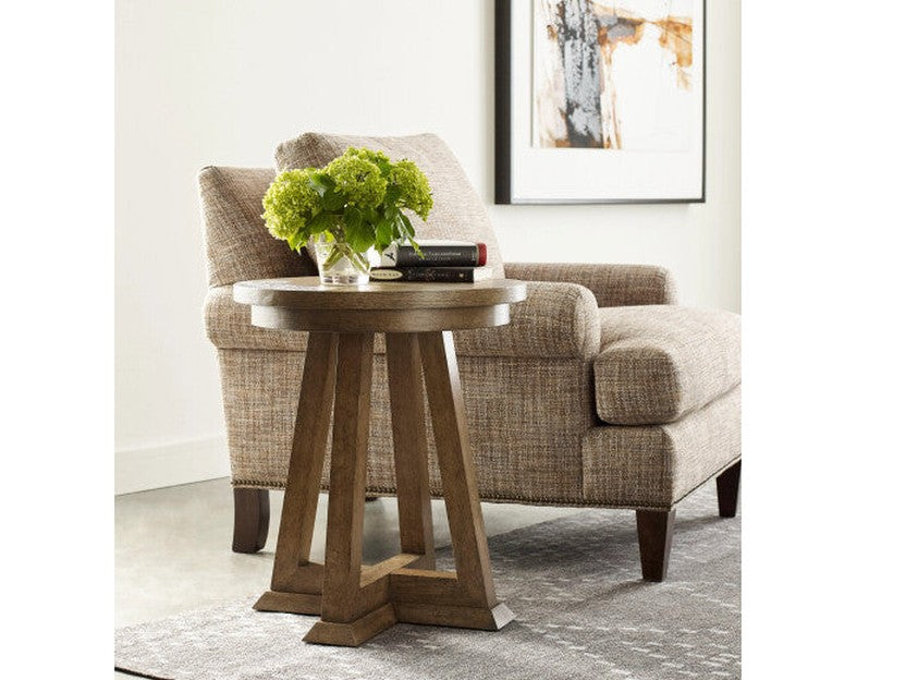 American Drew Skyline Evans Chairside Table