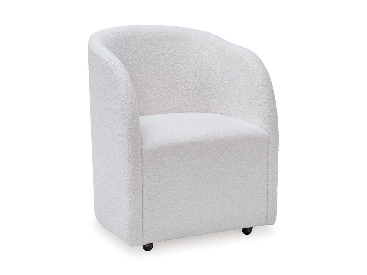 Rowanbeck - Dining Upholstered Arm Chair (Set of 2) - Ivory