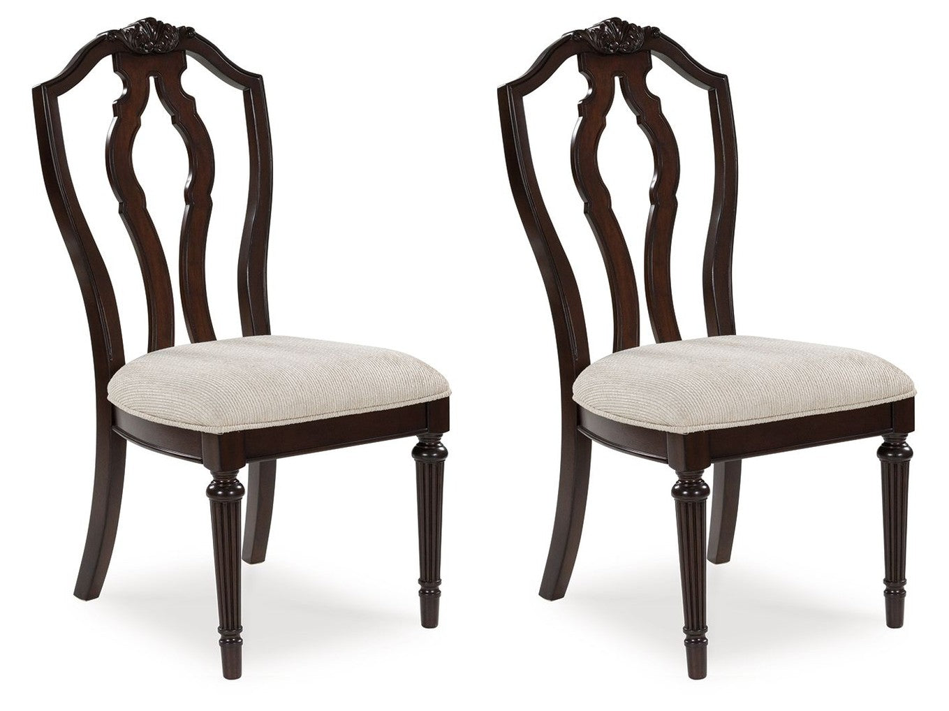 Lavinton - Dining Upholstered Side Chair (Set of 2) - Tan / Brown
