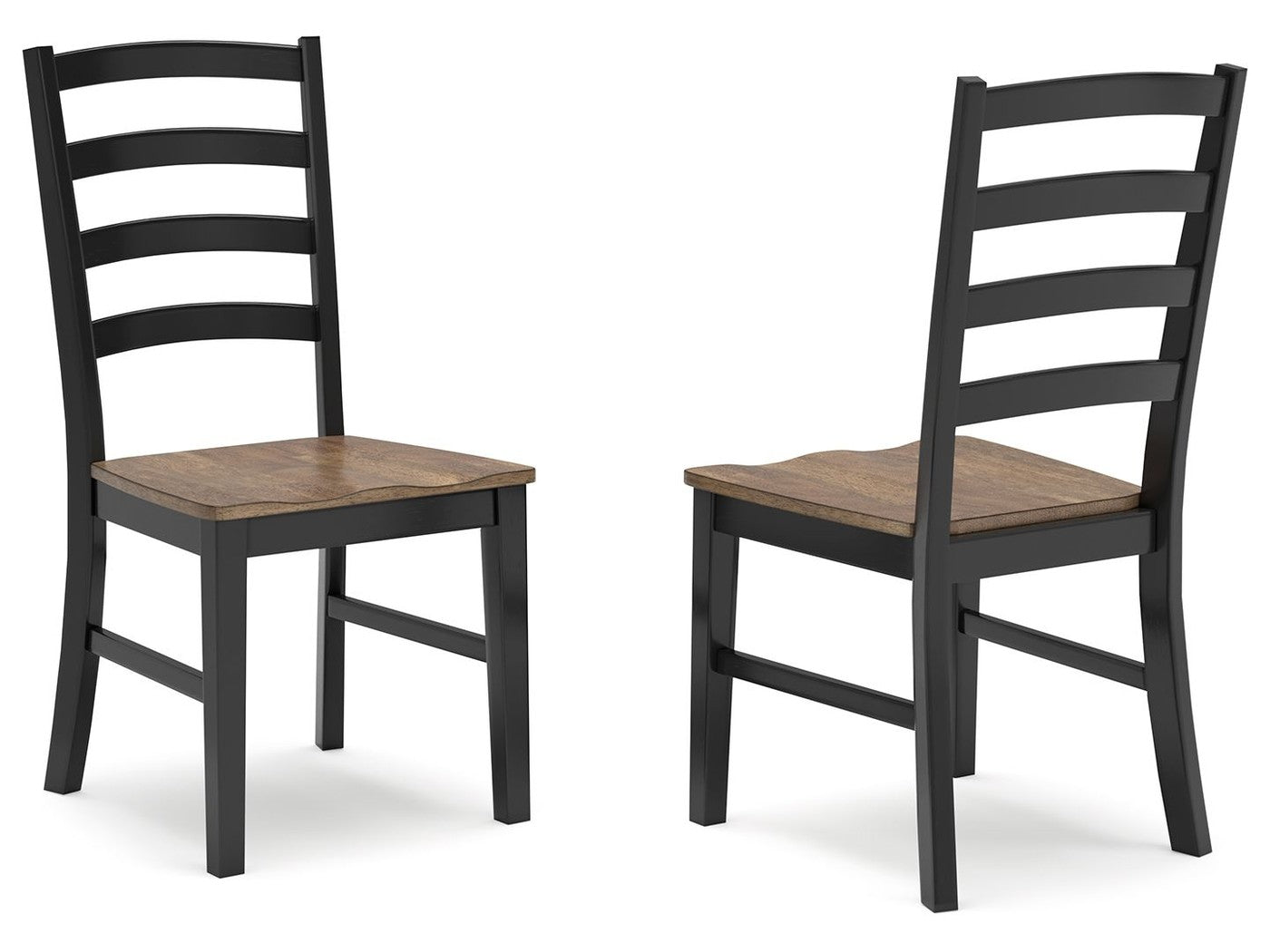 Wildenauer - Dining Room Side Chair (Set of 2) - Brown / Black