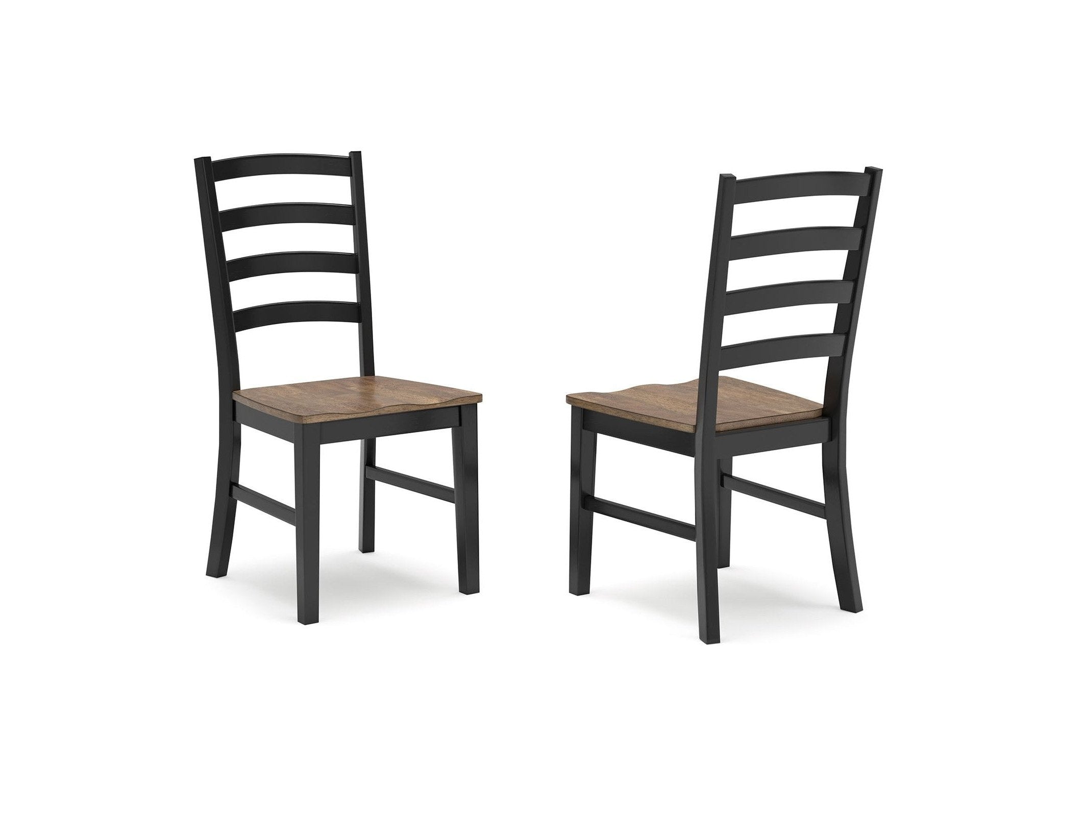 Wildenauer - Dining Room Side Chair (Set of 2) - Brown / Black