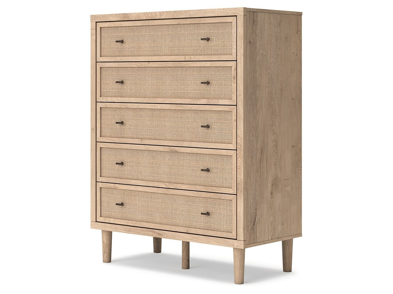 Cielden - Five Drawer Wide Chest - Two-Tone