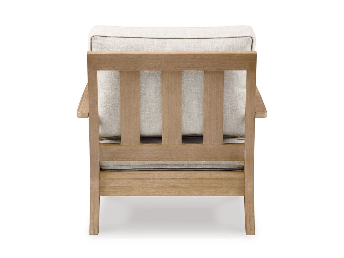 Carter Hall - Lounge Chair With Cushion - Beige