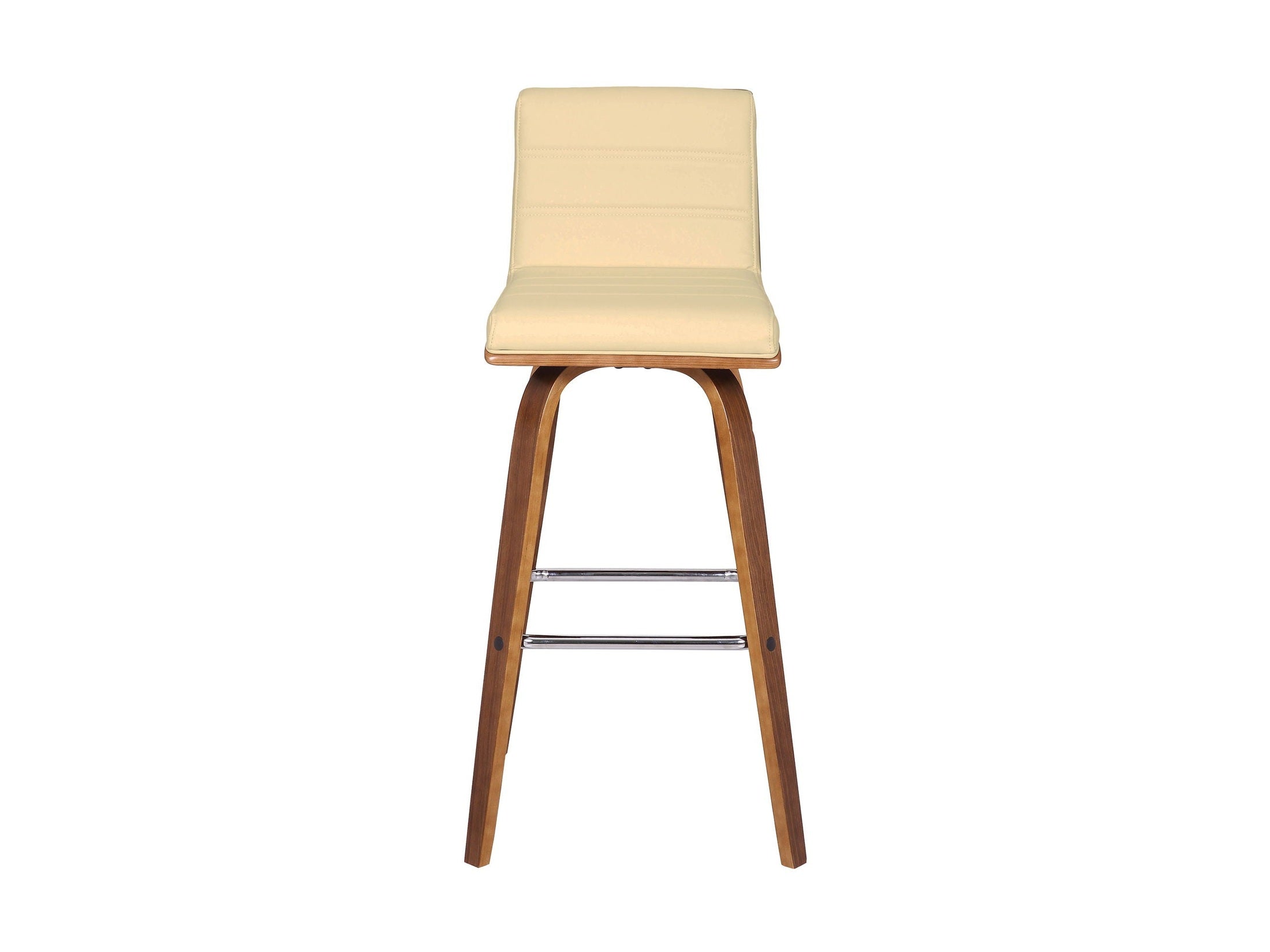 Vienna - 30" Swivel Bar Stool - Walnut Wood