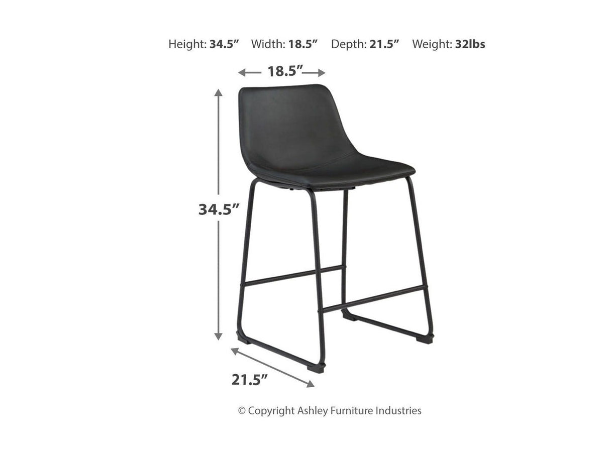 Centiar - Upholstered Barstool (Set of 2)