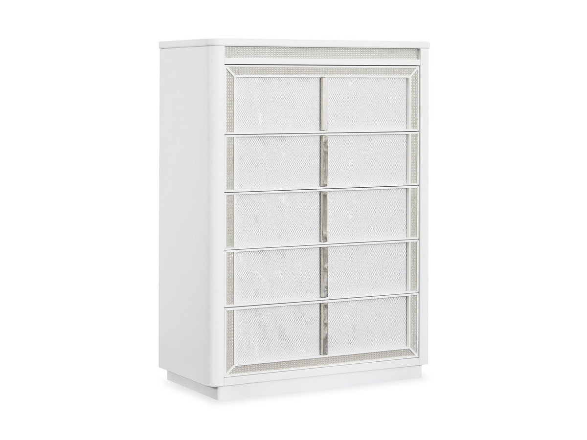 Chalanna - Five Drawer Chest - White