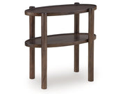 Wiattbury - Accent Table - Gray Brown