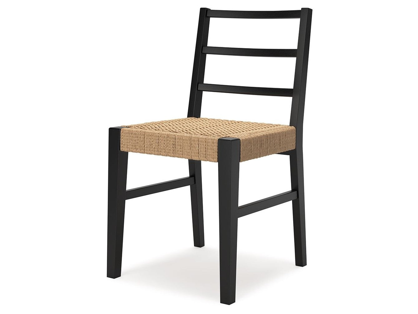 Isanti - Dining Room Side Chair (Set of 2) - Light Brown / Black