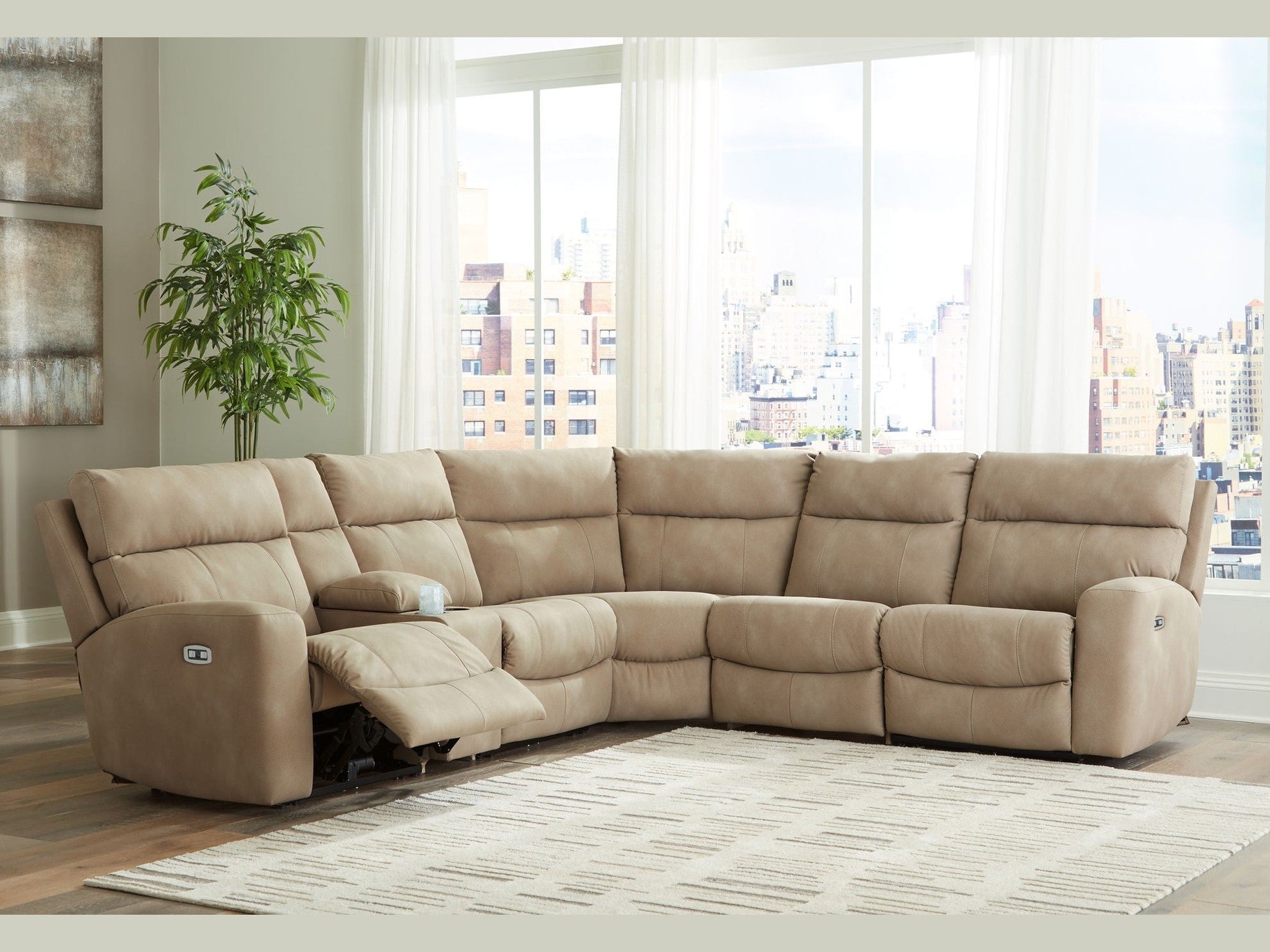 Next-Gen Durapella - Power Reclining Sectional Set