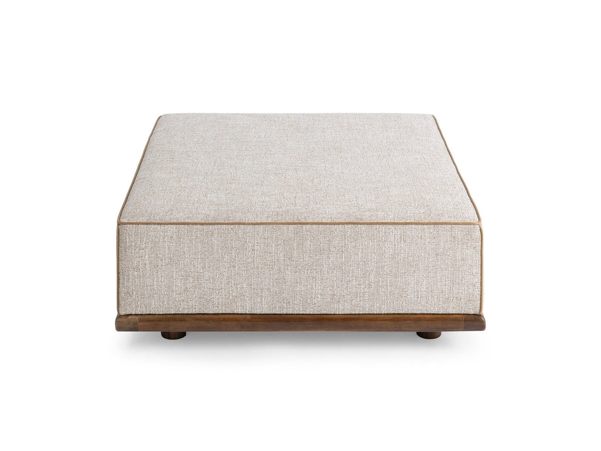 Ellerie - Square Ottoman - Latte