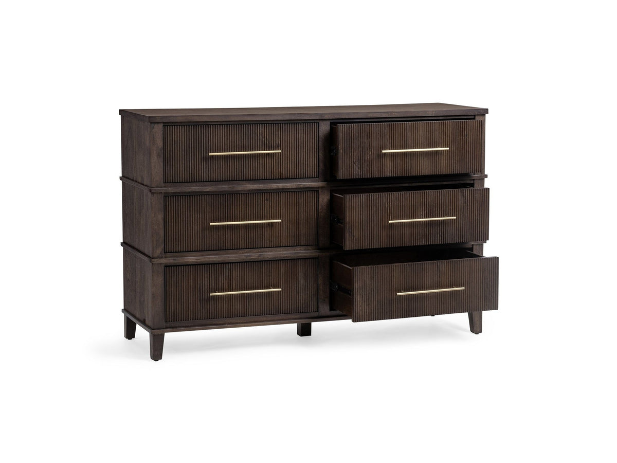 Westlake - 6 Drawers Dresser - Kona Brown