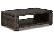 Grasson Lane - Rectangular Cocktail Table - Brown