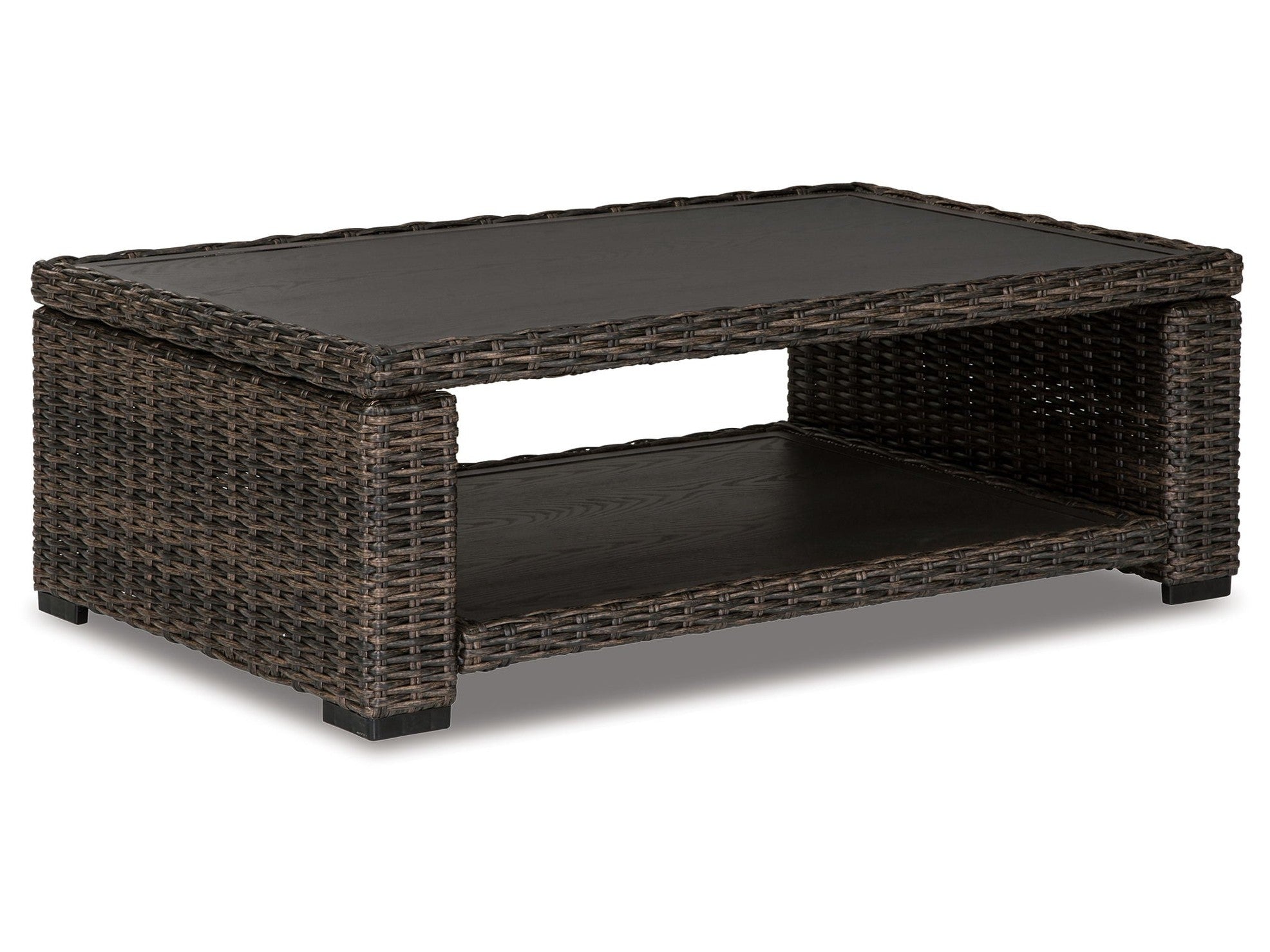 Grasson Lane - Rectangular Cocktail Table - Brown