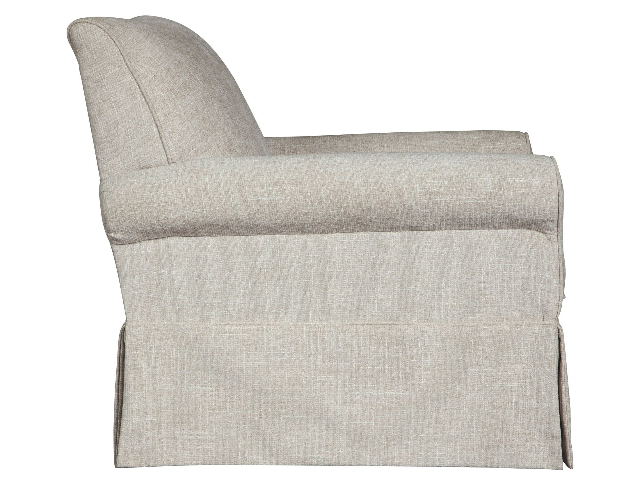 Searcy - Swivel Glider Accent Chair - Quartz