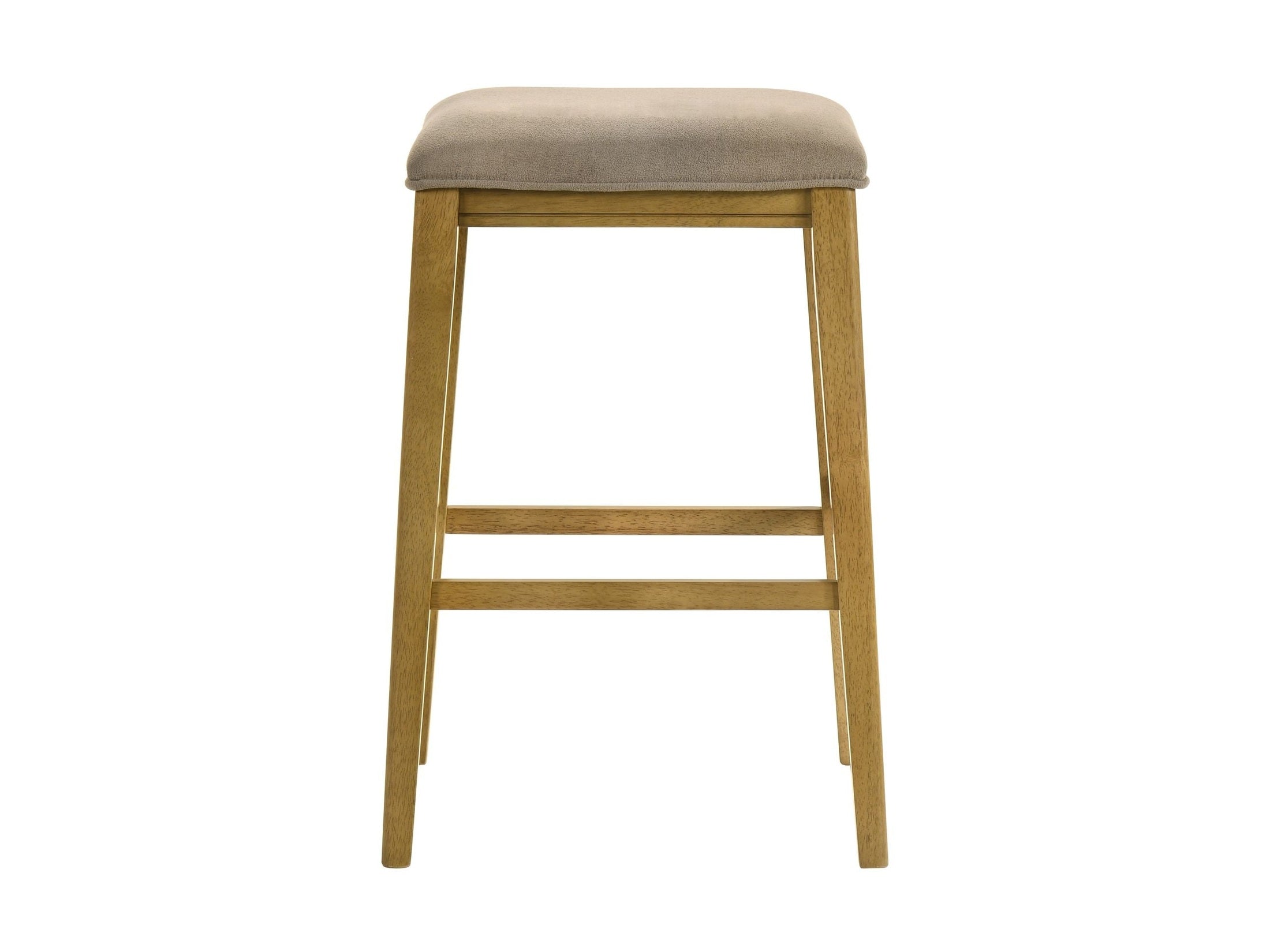Jane - Contemporary Transitional Wood Bar Height Kitchen Bar Stool